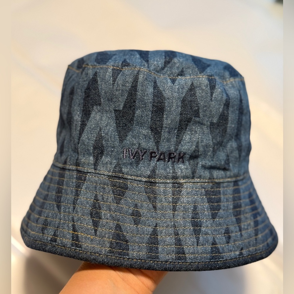 IVY PARK Blue Bucket Hat